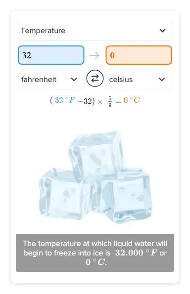 Flexi answers What is the temperature of 32 degrees Fahrenheit in Celsius CK 12 Foundation