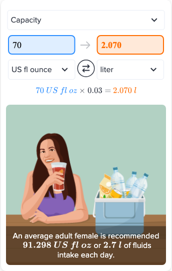 Flexi Answers How Many Liters Are In 70 Fluid Ounces CK 12 Foundation
