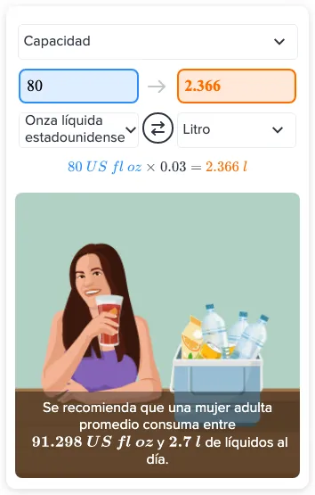 Cuantas Onzas De Agua Es Un Litro Respuestas de Flexi - ¿Cuál es el volumen de 80 onzas líquidas de agua