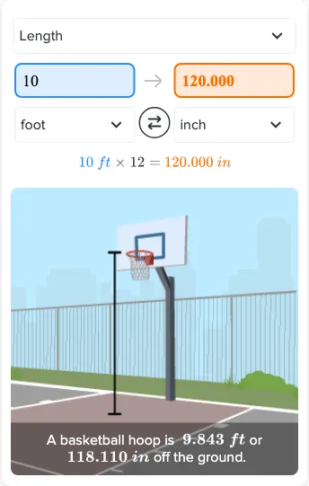 Flexi Answers How Many Inches Are In 10 Feet CK 12 Foundation