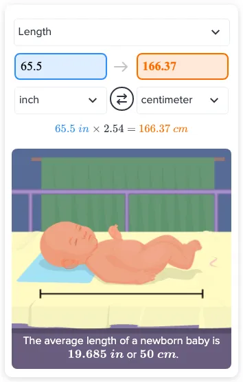 Flexi answers What is the length of 5 feet 5 1 2 inches in centimeters CK 12 Foundation