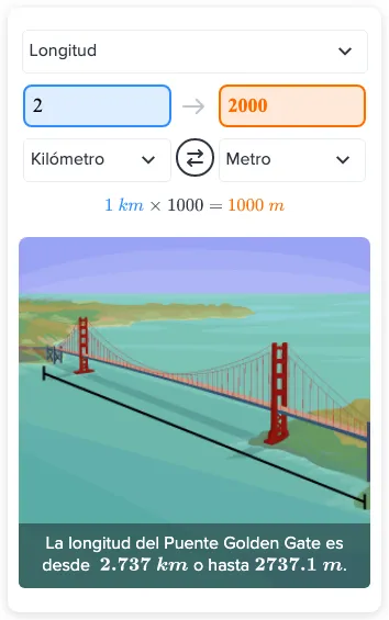 ¿Cuántos metros hay en 2 kilómetros? - Método & pasos | CK-12 Foundation