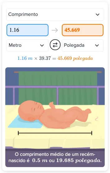 Quantas polegadas equivalem a 1.16 metros? - etapas & exemplos | CK-12 ...