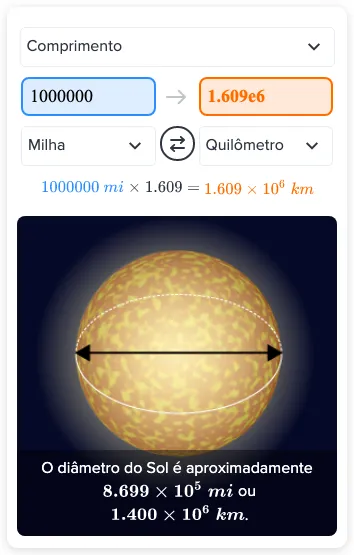 Respostas do Flexi - Quantos quilômetros equivalem a 1 milhão de milhas ...