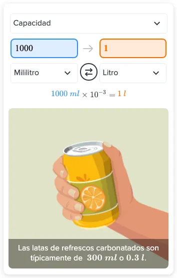 Respuestas de Flexi - ¿Cuál es el equivalente de 1000 ml en litros ...