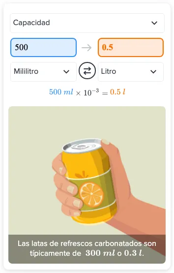 Respuestas de Flexi - ¿Cuánto son 500 mililitros en litros? | CK-12 ...