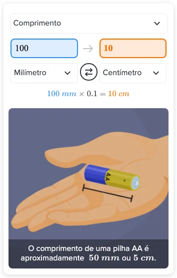 Qual é o comprimento de 100 mm em cm? - etapas & exemplos | CK-12 ...