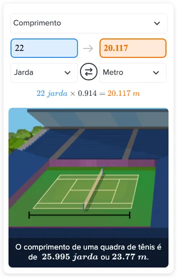 Respostas do Flexi - Quantos metros existem em 22 jardas? | CK-12 ...